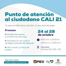 Punto de Atenci&oacute;n al Ciudadano C.A.L.I. 21