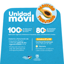 Unidad M&oacute;vil - Facturaci&oacute;n y asesor&iacute;a en impuestos y multas de tr&aacute;nsito