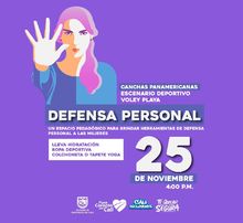 Defensa personal | Un espacio pedag&oacute;gico para brindar herramientas de defensa personal a las mujeres