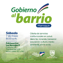 Gobierno al barrio Marroqu&iacute;n