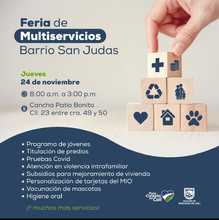 Feria de Multiservicios barrio San Judas