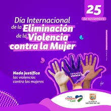 D&iacute;a internacional de la eliminaci&oacute;n de la violencia contra la mujer banner web