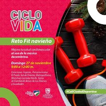 Ciclovida Reto Fit navide&ntilde;o 