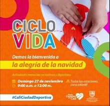 Ciclovida la alegr&iacute;a de la navidad