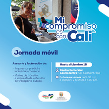 CC Cosmocentro / Jornada M&oacute;vil - Facturaci&oacute;n y asesor&iacute;a en impuestos y multas de tr&aacute;nsito