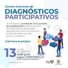 Conoce el proceso de diagn&oacute;sticos participativos Montebello