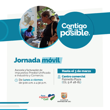 CC Palmetto Plaza / Jornada M&oacute;vil - Facturaci&oacute;n y asesor&iacute;a en Impuesto Predial Unificado e Industria y Comercio