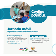 Jornada M&oacute;vil Organismos Alcald&iacute;a y entidades p&uacute;blicas - Facturaci&oacute;n y asesor&iacute;a en impuestos IPU e ICA y otros sobre tr&aacute;nsito