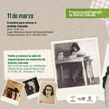 Programaci&oacute;n semana de Andr&eacute;s Caicedo