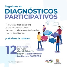 Diagn&oacute;sticos participativos La Sirena