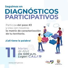Diagn&oacute;sticos participativos C.A.L.I 19