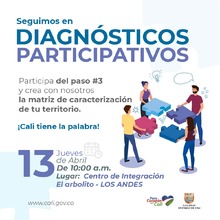 Diagn&oacute;sticos participativos Los Andes