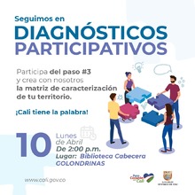Diagn&oacute;sticos participativos Golondrinas