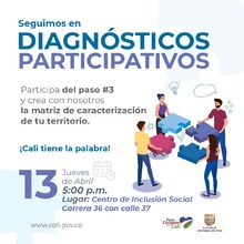 Diagn&oacute;sticos participativos Centro de inclusi&oacute;n Social