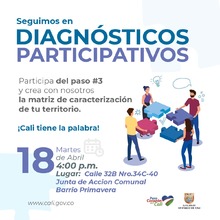 Diagn&oacute;sticos participativos Primavera