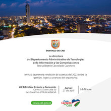Primera Rendici&oacute;n de Cuentas DATIC 2023