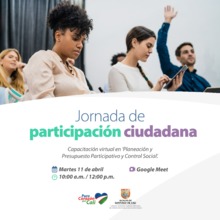 Taller de Planeaci&oacute;n y Presupuesto Participativo y Control Social