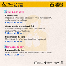 Cali es Cultura Popular  Ag&eacute;ndate con la Literatura Cale&ntilde;a - Festival Internacional del Libro de Bogot&aacute;