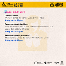 Cali es Cultura Popular  Ag&eacute;ndate con la Literatura Cale&ntilde;a - Festival Internacional del Libro de Bogot&aacute;