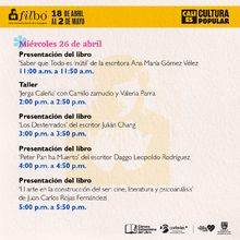 Cali es Cultura Popular  Ag&eacute;ndate con la Literatura Cale&ntilde;a - Festival Internacional del Libro de Bogot&aacute;