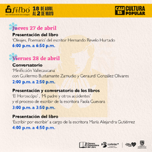 Cali es Cultura Popular  Ag&eacute;ndate con la Literatura Cale&ntilde;a - Festival Internacional del Libro de Bogot&aacute;