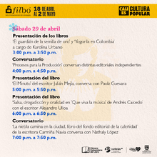 Cali es Cultura Popular  Ag&eacute;ndate con la Literatura Cale&ntilde;a - Festival Internacional del Libro de Bogot&aacute;
