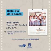 Sala Audiovisual de Cali - Ciclo: D&iacute;a de la danza