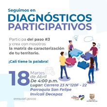 Diagn&oacute;sticos Participativos