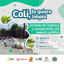 Jornada de limpieza y recuperaci&oacute;n del espacio p&uacute;blico / Calipso