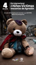 D&iacute;a internacional de los ni&ntilde;os v&iacute;ctimas inocentes de agresi&oacute;n