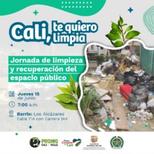 Jornada de limpieza y recuperaci&oacute;n del espacio p&uacute;blico / Los Alcaz&aacute;res