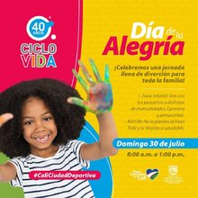 Ciclovida -40 a&ntilde;os- D&iacute;a de la alegr&iacute;a