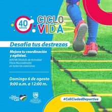Ciclovida -40 a&ntilde;os- Desaf&iacute;a tus destrezas