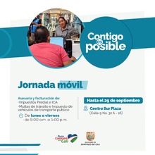 Jornada M&oacute;vil en Centro Sur Plaza - Facturaci&oacute;n y asesor&iacute;a en impuestos y multas de tr&aacute;nsito