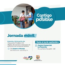 Jornada M&oacute;vil en Centro Comercial La Pasarela - Facturaci&oacute;n y asesor&iacute;a en impuestos y multas de tr&aacute;nsito