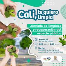 Jornada de limpieza y recuperaci&oacute;n del espacio p&uacute;blico