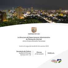 Segunda rendici&oacute;n de cuentas 2023
