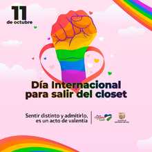 Dia Internacional para Salir del Closet