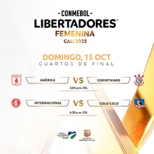 CONMEBOL Libertadores Femenina Cali 2023 - Cuartos de final