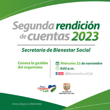 Segunda Rendici&oacute;n de Cuentas 2023