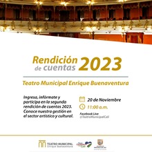  Segunda Rendici&oacute;n de Cuentas 2023