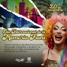 D&iacute;a Internacional de la Memoria Trans