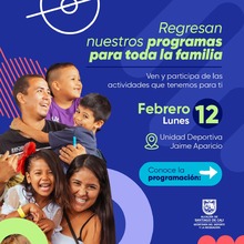 Regresan nuestros programas para toda la familia