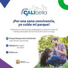 Jornada de sensibilizaci&oacute;n &acute;Volvamos a mi Cali bella&acute;