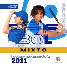 Convocatoria inscripci&oacute;n - B&eacute;isbol mixto 