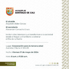Celebraci&oacute;n d&iacute;a de la Madre a las lideresas