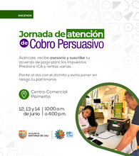 Jornada de Atenci&oacute;n de Cobro Persuasivo