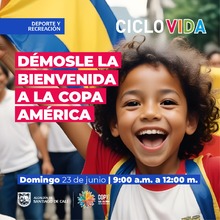 Ciclovida - Bienvenida a la Copa Am&eacute;rica.