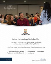 Conferencia Retos en el equilibrio de la vida personal, familiar y laboral