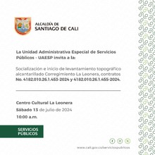 Socializaci&oacute;n y levantamiento topogr&aacute;fico